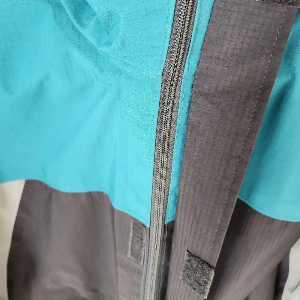 Vtg Made In USA Linksport Gore-Tex Windbreaker Jacket LG 100% Nylon Colorblock